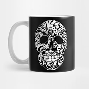 skull 10 white Mug